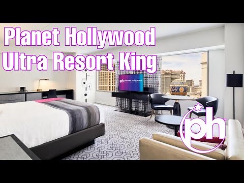 Planet Hollywood Las Vegas | Ultra Resort King room tour