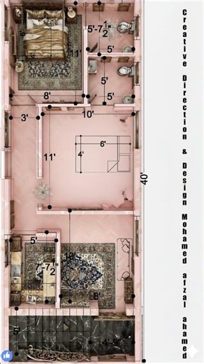 15x40#interiordesign#shorts