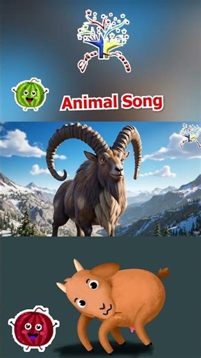 Aardvark, Axolotl & Ibex Song 🐜🩷🐐 | Fun Animal Song for Kids