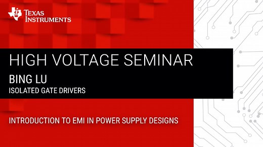 Introduction to EMI in power supply designs | Video | TI.com