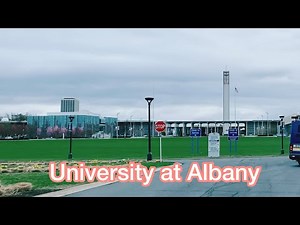 Driving Around The Uptown Campus of University at Albany -The State University of New York at Albany