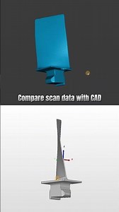 Scan. Compare. Detect #3dscanning #creality3dscanner