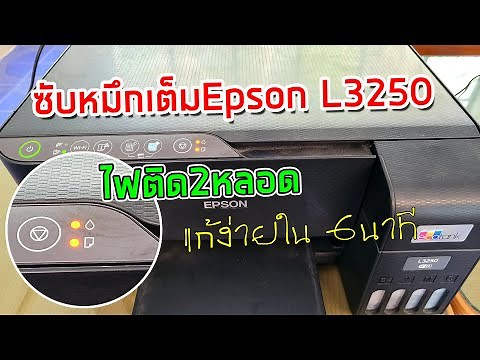 Ink Pad Full on Epson L3250 L3251 L3260 L3210: Watch This to Fix It #InkPadReset