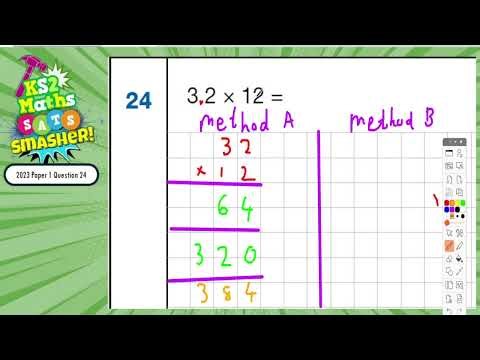 2023 Arithmetic Paper 1 Q24 KS2 SATS
