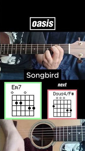 Songbird (Oasis) Guitar Tutorial