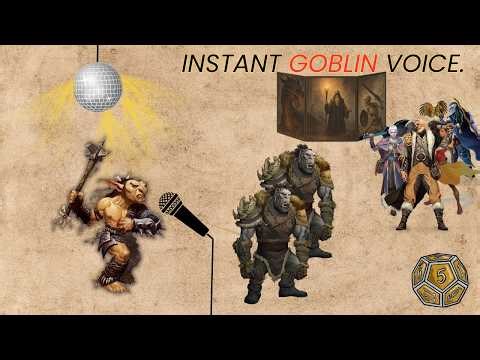 Master Goblin Voices in Real Life for Your D&D Games!