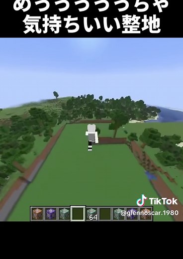 マインクラフト整地作業で感じる快感