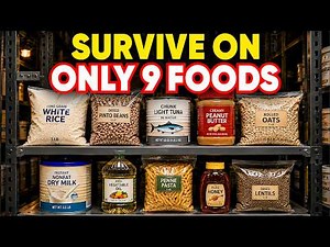 Stockpile ONLY 9 FOODS to SURVIVE — Everything Else Is Useless!