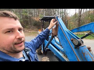 Custom Bucket Level Indicator for Ford 776B Loader