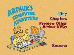 Arthur's Computer Adventure - DVD Menu Walkthrough
