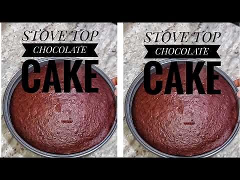 How to Bake a Cake without an Oven | Stovetop Chocolate Cake Recipe #cakerecipe #cakes