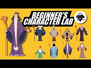 'Beginner’s Character Lab - A Simple Inkscape Method' - PROMO