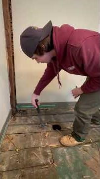 Framing and subfloor installation to prepare for new shower system #diy #carpentry #contractor