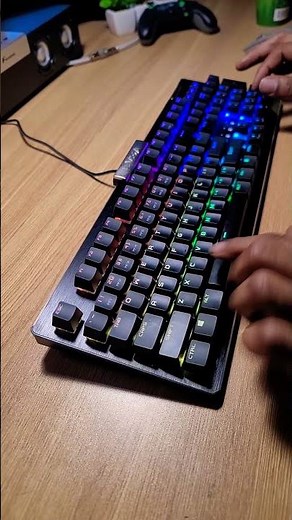 Evga Z15 Mechanical Keyboard sound test