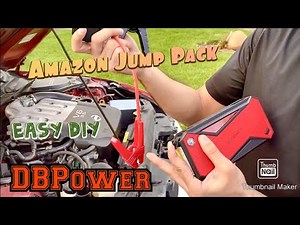 How to Jumpstart a car using a DBPower Jump Pack