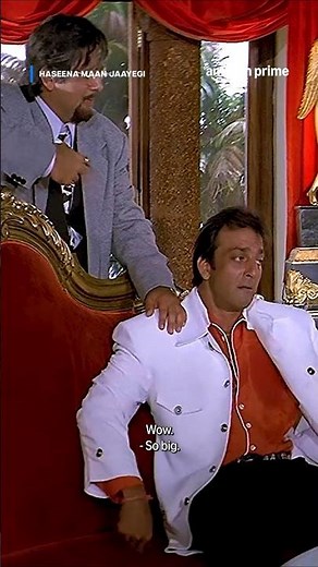 Bas Itna Ameer Hona Hai 😌 | Govinda, Sanjay Dutt | Haseena Maan Jaayegi #comedy #memes #funnyshorts