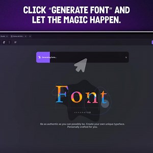 Unlock the Power of AI-Generated Fonts! Experience a Revolution in Typography with Our AI Font Generator. Download Now and Elevate Your Brand's Visual Identity Today! | Creative Fabrica | Facebook