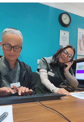 Training a New Receptionist in a Dental Office