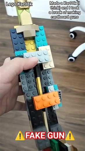 Lego Kar98k #lego #history #war #cod #kar98kshot #diy #fun #fakegun #military #army