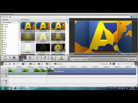 How to cut and split scenes in AVS video editor