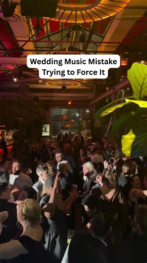You can’t force a dance party. Some crowds just aren’t big dancers, and that’s okay. Decide what you want and what your guests are actually into. Your NYC wedding DJ at NT Wedding DJs can set the mood either way. #nycweddingdj #weddingdj #nycwedding #weddingplanning #weddingtips
