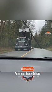 64K views · 488 reactions | Truck Hits Power Line and Driver Touches Live Wires in Maple Ridge, British Columbia | American Truck Drivers | Facebook