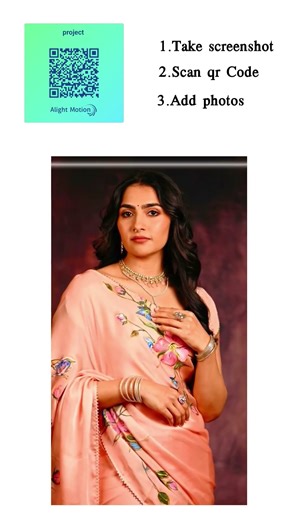 New trending videoediting in alight motion Import Qr Code Alight Motion I #short, videol