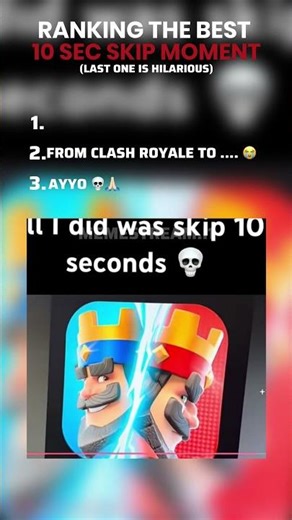 Ranking The Best 10 Sec Skip Moments #awezchaittrend #funny