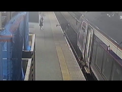 Drunk train passengers: Network Rail release CCTV of drunken accidents