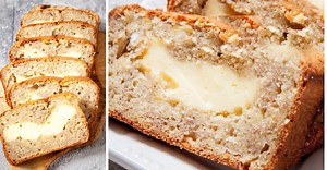 Easy Cream Cheese Banana Bread