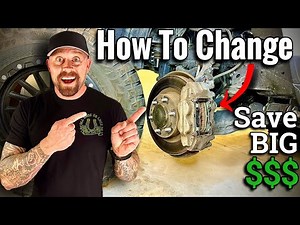 How To Change The Brakes on a Toyota 4Runner 5th Gen | Front Brakes