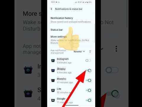 How to off app notification | how to stop notification on android #tech #shorts
