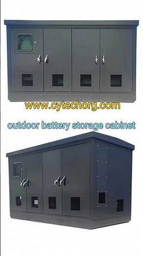 Outdoor Battery Storage Cabinet for Commercial & Industrial Energy Storage Projects