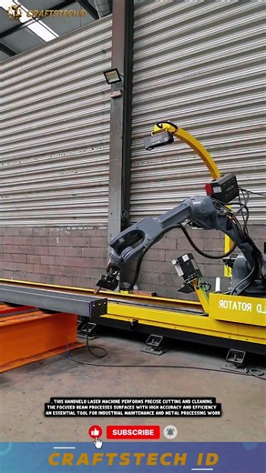 Handheld Laser Machine for Precise Cutting Engraving and Surface Cleaning Work #machine