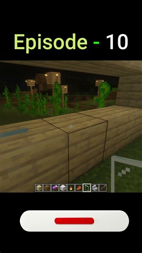 Installing Window Glass 🪟🔥 | House Upgrade Episode 10 | #minecraft #shorts #skillshiftgaming