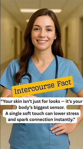 “Your Skin Feels More Than You Think | The Science of Touch 🩵”