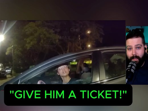 Body Cam: Angry Driver Screams for Officer to Get a Ticket | EthanX