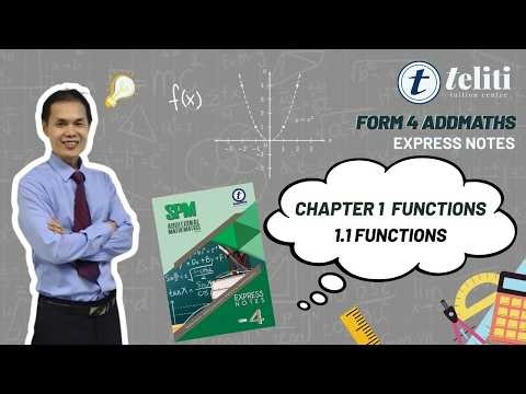 Form 4 Add Maths Express Notes Chapter 1.1 - Function