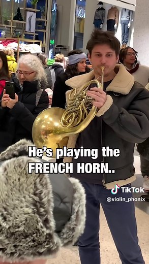 Epic Star Wars Music Performance in a French Supermarket