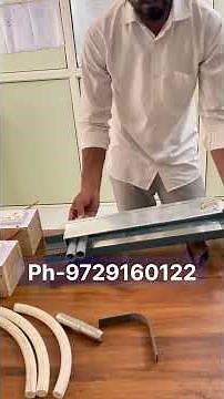 pvc bend machine pvc bend making machine / #short