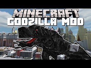 Minecraft GODZILLA MOD IN NEW YORK CITY!! (LAST MONSTER STANDING) Mod