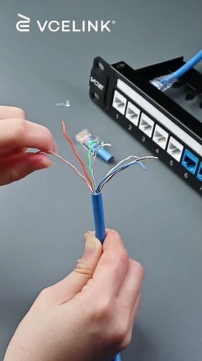 How to Repair&Replace a Broken RJ45 Connector?#shorts #rj45 #cat6 #rj45connector #tips #vcelink