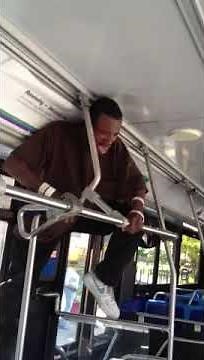 Crazy man on bus 2