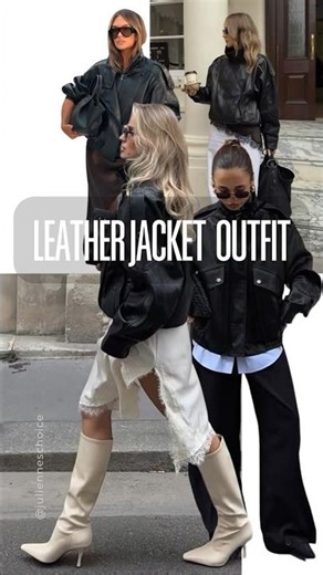 How to Style a Leather Jacket in Spring