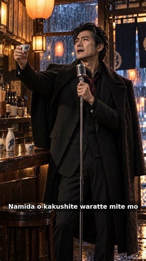 忘れるための酒なのに…飲むほど浮かぶあの笑顔｜別れ酒、もう一杯 #演歌 #泣ける歌 #Shorts
