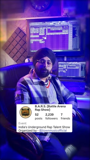 Guri Sandhu (ਜੱਟ🔥) on Instagram: "🎤🔥 Ready to prove your bars? I, Guri Sandhu, will be judging the ultimate rap showdown – BATTLE VERSE 🏆 🎯 How to Enter: 👉 Visit @battleverse.hq on Instagram 👉 Click the Form Link in Bio & submit your entry 👉 For any queries, DM @battleverse.hq 📅 Last Date to Enter: 16th January 🏁 Final Battle: 18th January 💻 Competition will be conducted online on Discord If you’ve got the flow, this is your stage. Let the verses speak. 🎶🔥 Tag your rapper squad and 