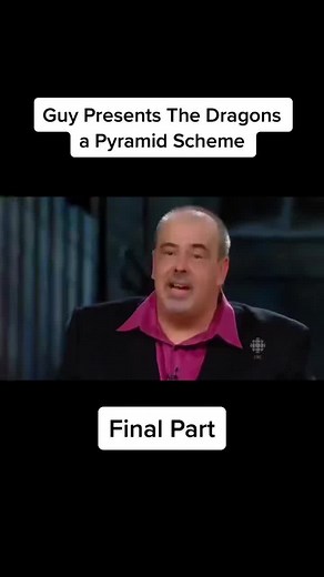 Guy Presents The Dragons a Pyramid Scheme - Final Part #dragonsden #dragonsdenclips #sharktank #fyp
