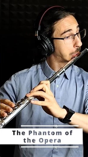 Phantom of the opera - w_@luciarubedo Flute Cover #flute #cover #phantomoftheopera #nightwish