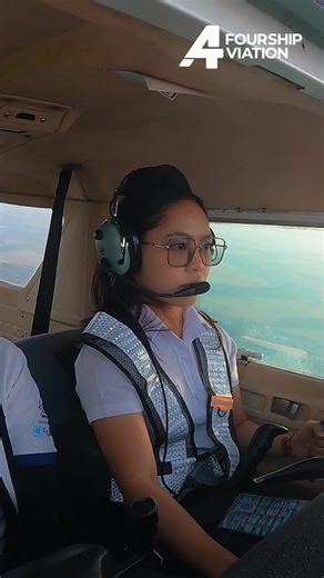 Fourship Kristine's First Flight Experience: Positive vs Negative