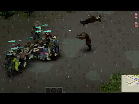 project zomboid death but slowed a teeny tiny bit